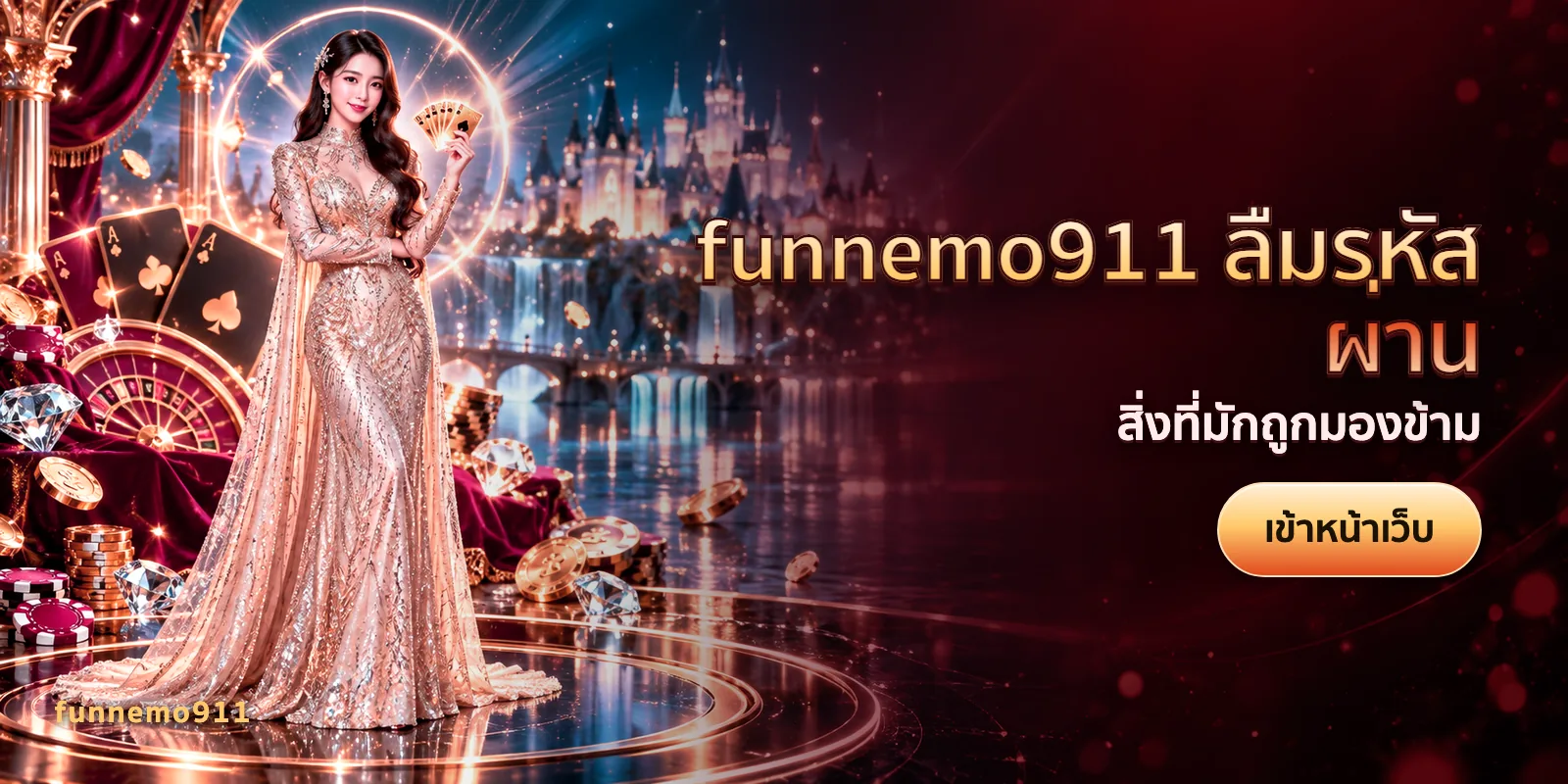 ภาพประกอบบทความ funnemo911 ลืมรหัสผ่าน — สิ่งที่มักถูกมองข้าม